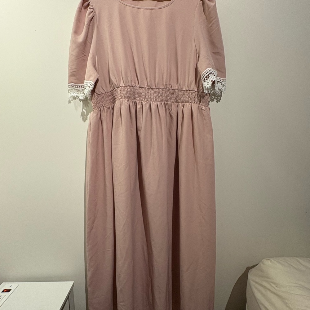 SHEIN Blush Pink Dress